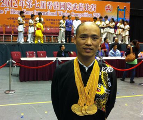 香港国际武术大赛四块金牌